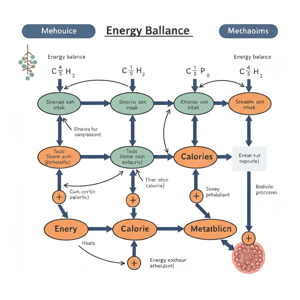 Energy balance scientific diagram